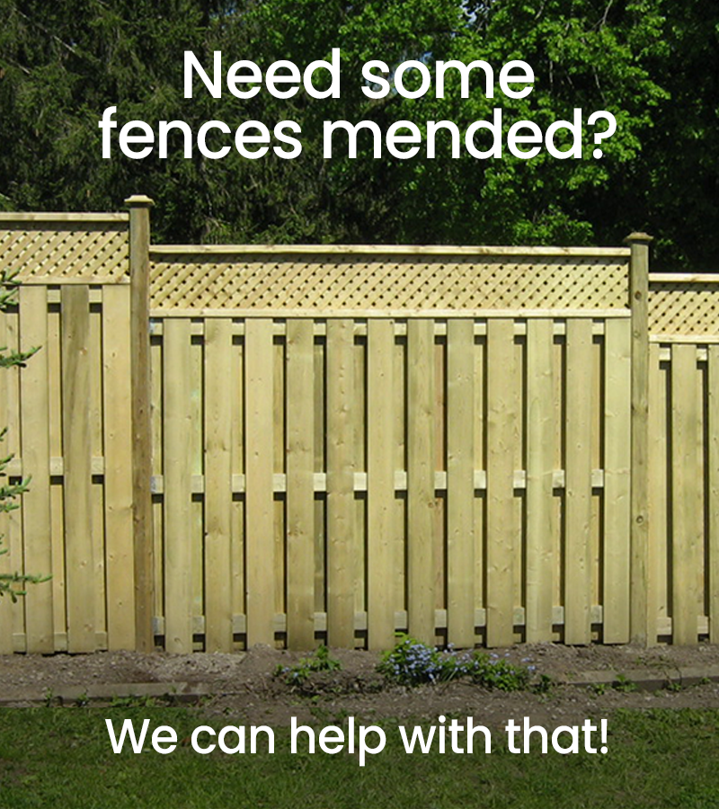 Contact Riley Fence Repair for all of your fencing needs.